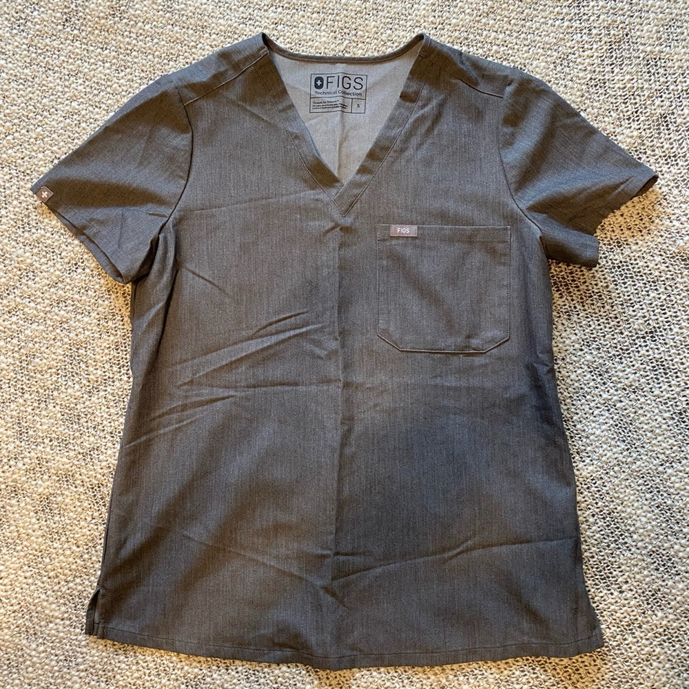 One Pocket Scrub Top